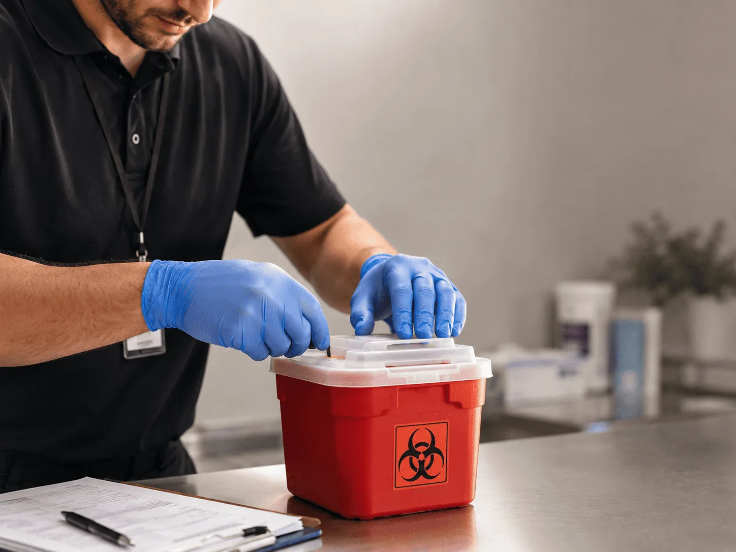 Why choose Sharps Waste Disposal in Perkinston, MS